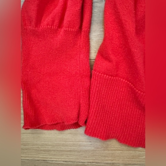 Old Navy red sweater cardigan - Picture 6 of 6